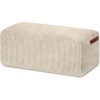 Green Bean Pouf Ottomane Cord (Indoor Sitzhocker Sitzkissen Fußhocker Relax-Sessel, Made in Germany), die ideale Ergänzung zum Sitzsack