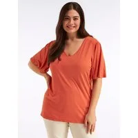 Sheego T-Shirt Kurzarm-Shirt Kurzarm