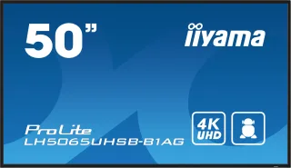 Iiyama ProLite LH5065UHSB-B1AG | lh5065uhsb-b1ag | 125.7 cm (50")