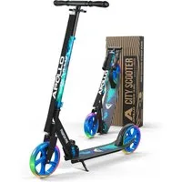 Apollo Cityroller City Scooter - Phantom Pro - Klappbarer City Roller für Kinder, Höhenverstellbar - Tretroller für Erwachsene - Roller