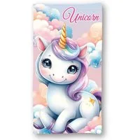 unicorn Strandtuch Mikrofaser 140x70 cm – Schnelltrocknendes Badetuch für Urlaub & Strand