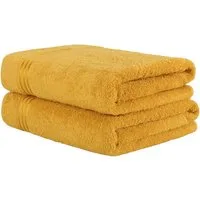 HAMMETEX Saunatuch Hammetex 2er Set extra große Saunatücher, Frottier (Packung, 2-St), 100% Baumwolle – Weich & Saugfähig – Luxuriöse Große Spa-Badetücher