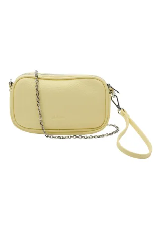 s.Oliver Red Label - Camera-Bag mit abnehmbarem Ketten-Schultergurt gelb - Gr. - ONE SIZE