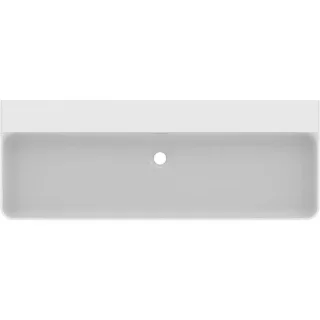 Ideal Standard Conca Waschtisch T380501 ohne Hahnloch, mit Überlauf, 1200 x 450 x 165 mm, weiß