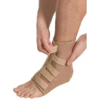 MedTex Fußbandage Elastische Bandage Fuß Strumpf Kompression Aeropren Polster MT7021, Kompression