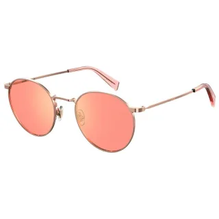 Runde Metallrahmen-Sonnenbrille
