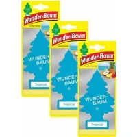 Kunstbaum 3er Set Tropical Wunderbaum little Tree drei Stück, Wunder-Baum