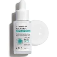 APLB Gesichtsserum Glutathione Niacinamide Ampoule Serum 40ml – aufhellendes Gesichtsserum mit Glutathion & Niacinamid – intensive Feuchtigkeit &, Pflege – für empfindliche Haut – mit Centella Asiatica & Beta-Glucan