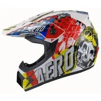 FunSport-Factory Motocrosshelm Skeleton Kinder Crosshelm Motocross Helm Kinder Motorradhelm Offroad