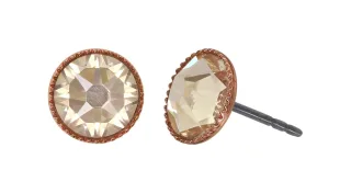 konplott - Ohrstecker - Black Jack beige