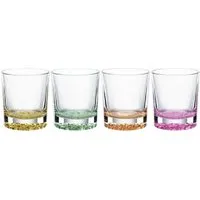 SPIEGELAU Schnapsglas Whisky-Gläser-Set Lounge 2.0 Colors (4-teilig)