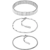 Calvin Klein Armketten Set CK STACKED (Set, 3-tlg)