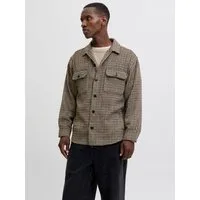 Jack & Jones Langarmhemd JJEBRADLEY OLLIE OVERSHIRT LS NOOS mit Brusttaschen