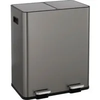OTTO home Mülleimer Garrin, Soft Close, m. 2 Fächern, Fassungsvermögen 2x15 L bzw. 2x30 L, Mülltrennsystem mit 2 separaten Innenbehältern und Fußtrittpedalen