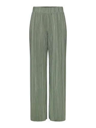 ONLY - ONLRAVENNA PLISSE PANT NOOS JRS Agave Green - Gr. - XL