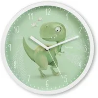 Hama Wanduhr Kinder-Uhr "Cebu", ohne Ticken, Ø 25 cm (für Kinderzimmer, geräuscharm)