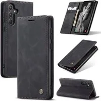 SmartUP Smartphone-Hülle für Samsung Galaxy A55 5G Klapphülle Fliphülle Tasche Case Smart Cover 6,6 Zoll, Integrierte Standfunktion, zwei Kartenfächer