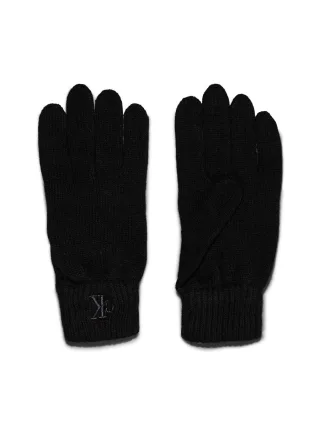 Calvin Klein - Handschuhe aus Wollmischung schwarz - Gr. - OS