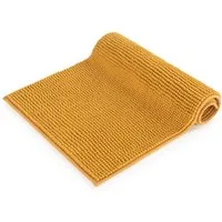 Blumtal Badematte Chenille weicher Badezimmerteppich, strapazierfähig, rutschfest, Polyester, Läufer, 40°C maschinenwaschbar