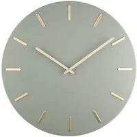 Karlsson Uhr Wanduhr Charm Jungle Green (45cm)