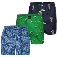 HAPPY SHORTS Boxer Motiv Mix (3-St) Boxershorts, Unterhose, Boxerbriefs