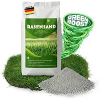 Petigi Rasendünger RasenHerz Rasensand 100% natürlicher Bodenverbesserer 25kg Diabas, 25 kg