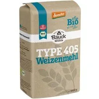 Bauck Mühle Mehl Type 405 - Weizenmehl 1Kg