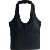 self Neckholdertop Nahtloses Neckholder-Sportoberteil (1-tlg)