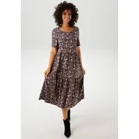 Aniston CASUAL Sommerkleid mit farbenfrohen Blumendruck