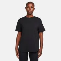 Nike T-Shirt W NK ONE RELAXED DF SS TOP Kurzarm-Design, mit Rundhalsausschnitt, aus Jersey, gerader Abschluss