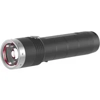Ledlenser Taschenlampe MT10, 1000 lm, mit Akku wiederaufladbar, Leuchtweite 180m, Laufzeit bis 144h