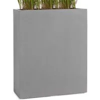 Pflanzwerk® Pflanzkübel DIVIDER Premium Blumenkübel Raumteiler Hochbeet Fiberglas, Fiberglas - Handgefertigt - Rechteckig - Frostbeständig