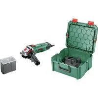 Winkelschleifer PWS 850-125 + SystemBox grün/schwarz, 850 Watt