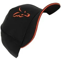 FOX International Baseball Cap Fox Collection Baseball Cap Black & Orange - Angelcap