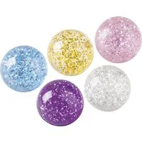 BRUNNEN Spielball BRUNNEN Gummiball Flummi Glitter