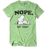PEANUTS Worldwide LLC T-Shirt Nope Not Today T-Shirt