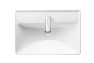 Duravit D-Neo Waschtisch Weiß Hochglanz 650 mm - 2366650000 2366650000