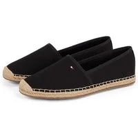 Tommy Hilfiger FLAG CANVAS ESPADRILLE Espadrille,Slipper, Flats, Bequemschuh, Jutebezug und Ziernähten, schmale Form