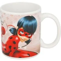 Storline Tasse Miraculous Ladybug Tasse 325ml Pinkcell im Geschenkset für Kinder, Keramik