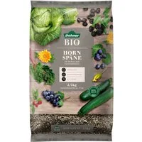 Dehner Gartendünger Bio Hornspäne, hochwertiger Dünger für Balkon-/Gartenpflanzen, Keine Angabe, Universaldünger mit Langzeitwirkung
