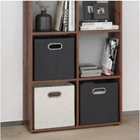 Vicco Raumteiler Scutum, Antikholz, 72 x 143 cm, 1-tlg.
