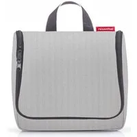 REISENTHEL® Kulturbeutel toiletbag XL herringbone grey, toiletbag XL