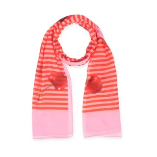 Halsüberkopf Accessoires - 70x180 Schal Cherry Patch rot - Gr. - OS
