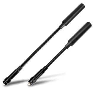 ABBREE AR-168 V1/V2 Gooseneck Tactical Antenna Dual Band VHF/UHF 144/430MHz High Gain SMA-Female for Baofeng UV-5R UV-K5