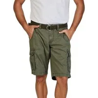 TIMEZONE Cargoshorts Herren Shorts MaguireTZ Regular Fit Bermudashorts mit Gürtel