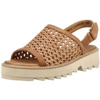 Paul Green Paul Green Sandalen Leder/Textil Riemchensandale