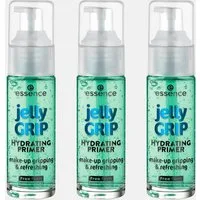 Essence Primer jelly GRIP HYDRATING PRIMER, 3er Pack, mit Jelly-Grundierung