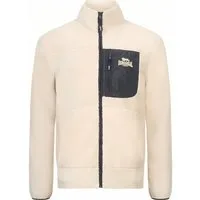 Lonsdale Kurzjacke Lartington Herren Sherpa Jacke normale Passform