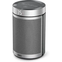 Dreo Heizlüfter Elektrische Heizung, 34 dB leise, 1500W Keramik Heizlüfter, Energiesparendes ECO-Modus, Thermostat, Überhitzungs- & Kippschutz