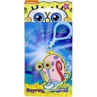 Nickelodeon Schlüsselanhänger Gary Schlüsselanhänger 2D PVC 6cm – SpongeBob Cartoon Mini Anhänger (Set, 1-tlg), Niedlicher Gary Anhänger – perfektes Geschenk für Cartoon-Fans